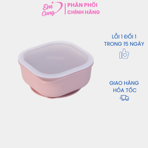 chén ăn dặm silicone